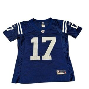 Reebok Indianapolis Colts Austin Collie Jersey Blue Women's Size‎ Small Y2K